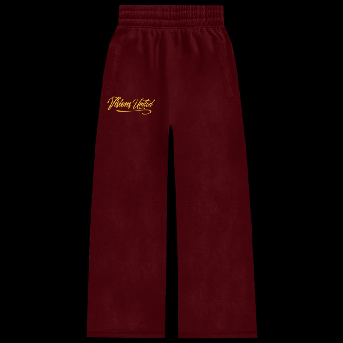 Visions United Burgundy Sweatpants